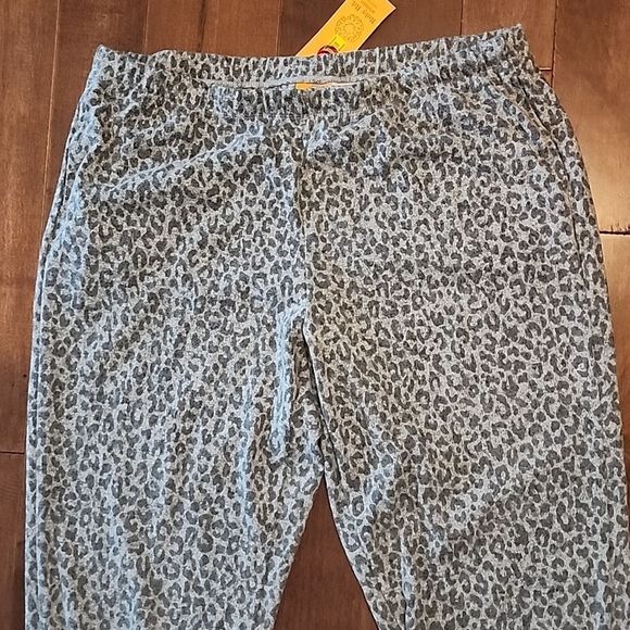 Ruby Rd Comfy and Cozy Pant sz 2X in Grey Multi - Picture 2 of 3
